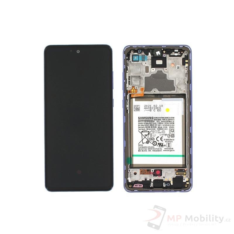 LCD Samsung A72 4G Fialový - Service Pack