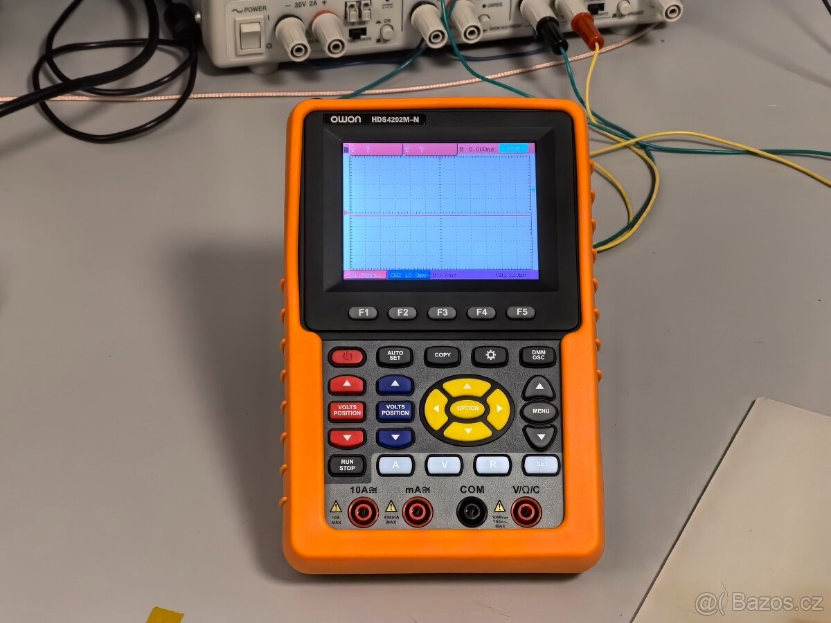 Owon HDS4202M-N osciloskop 2x 200 MHz + multimetr