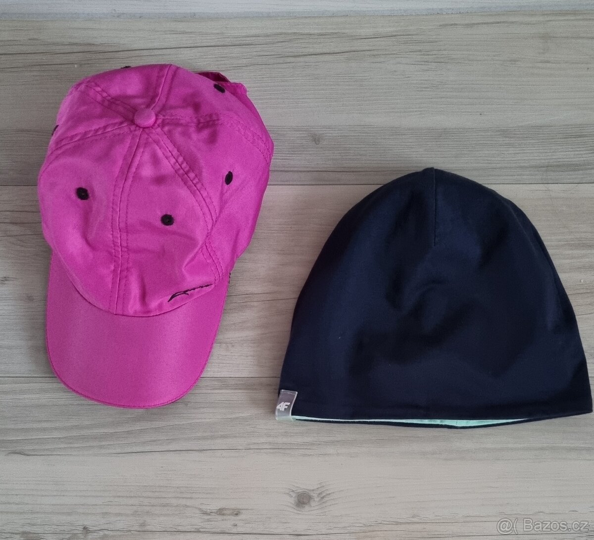 Kšiltovka pro 7-9 let  + čepice 4F, TOP STAV