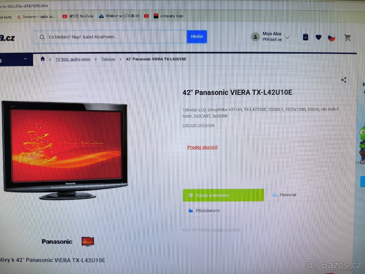 Panasonic Viera plazma