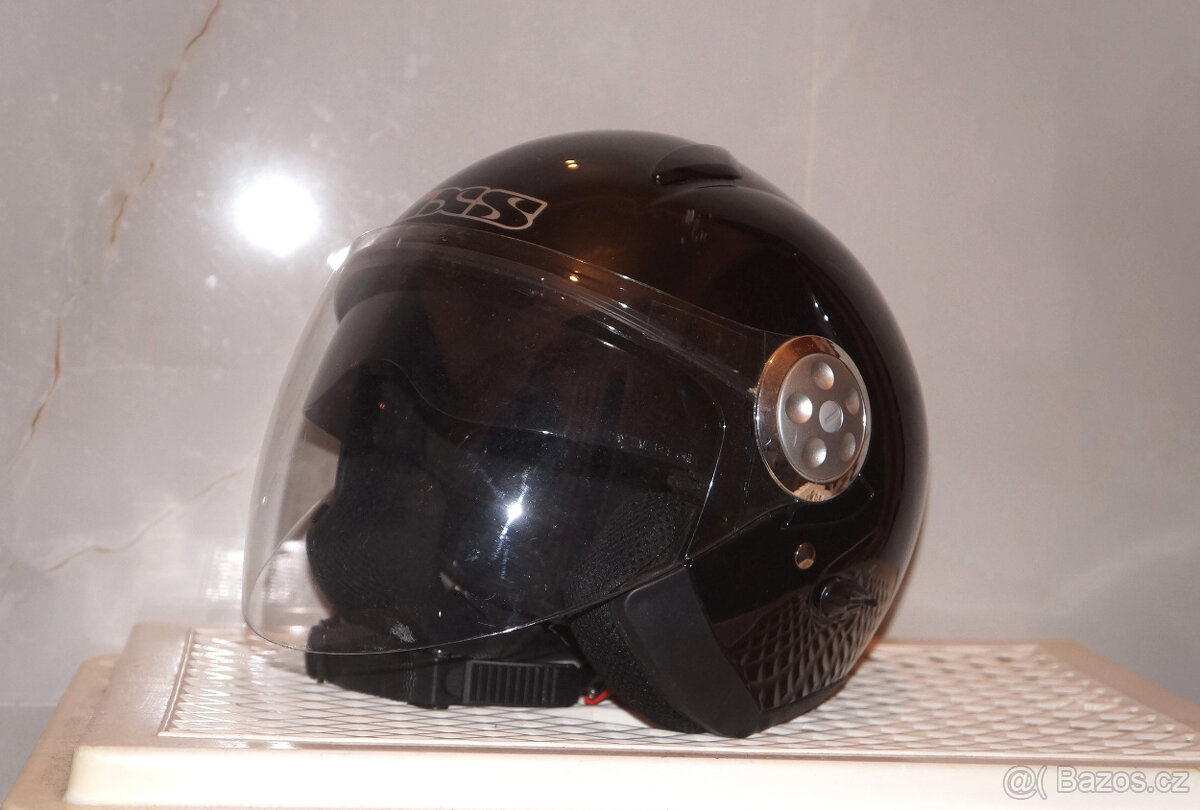 JET helma na motorku XS motocyklová přilba na skůtr vel. IXS