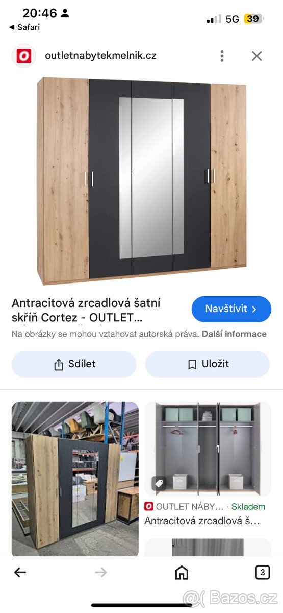 Ložnice stará pul roku
