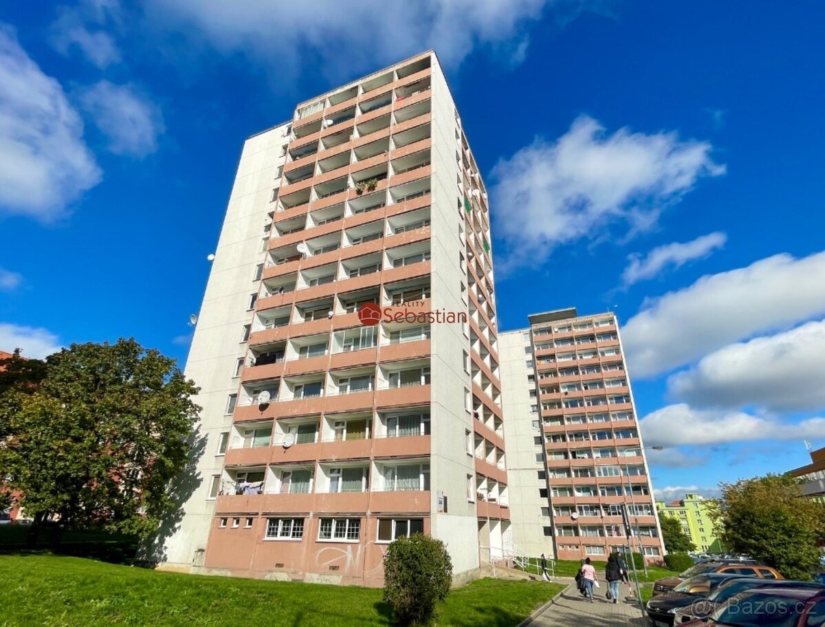 Rekonstruovaný bytu 1+kk v centru Mostu, M.G. Dobnera
