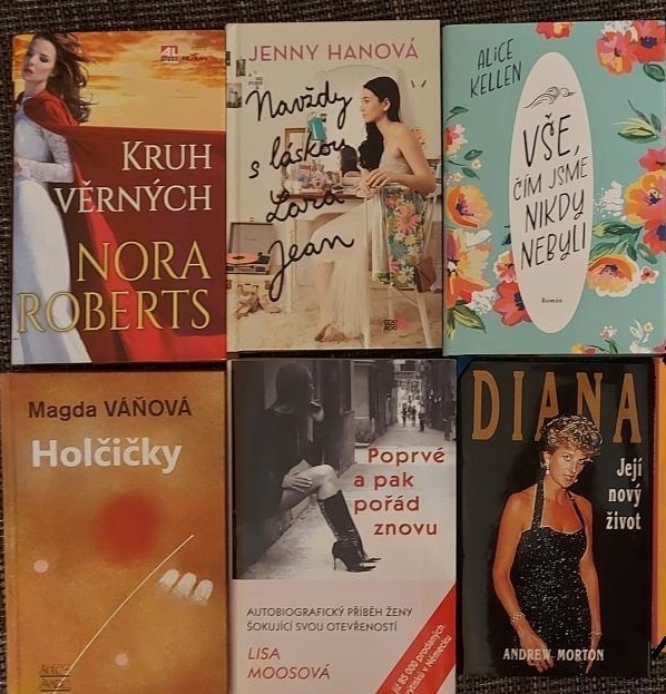 Roberts, Diana, Váňová, Hanová, Kellen, Moos ...