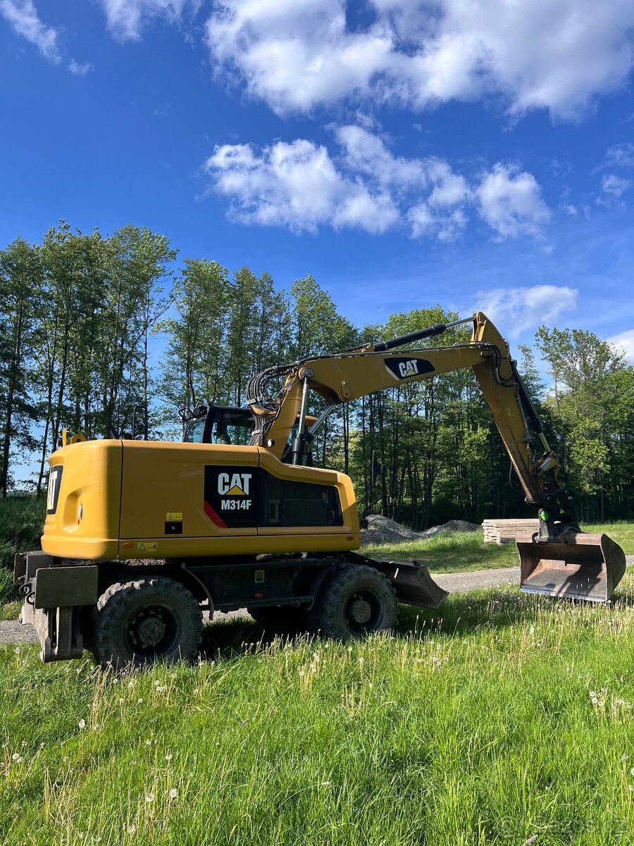 Kolové rypadlo CAT 314F
