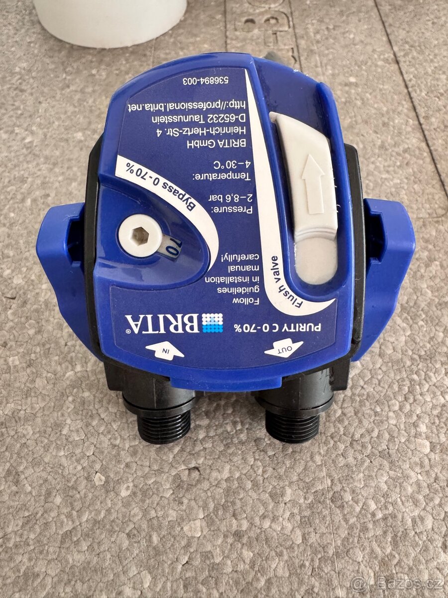 Brita s bypassem – filtrační hlavice