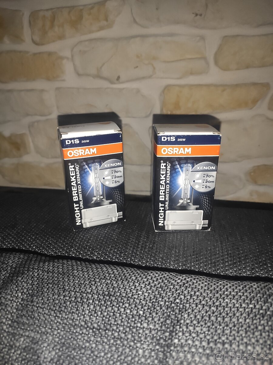 Xenonové výbojky D1S Night breaker 35w