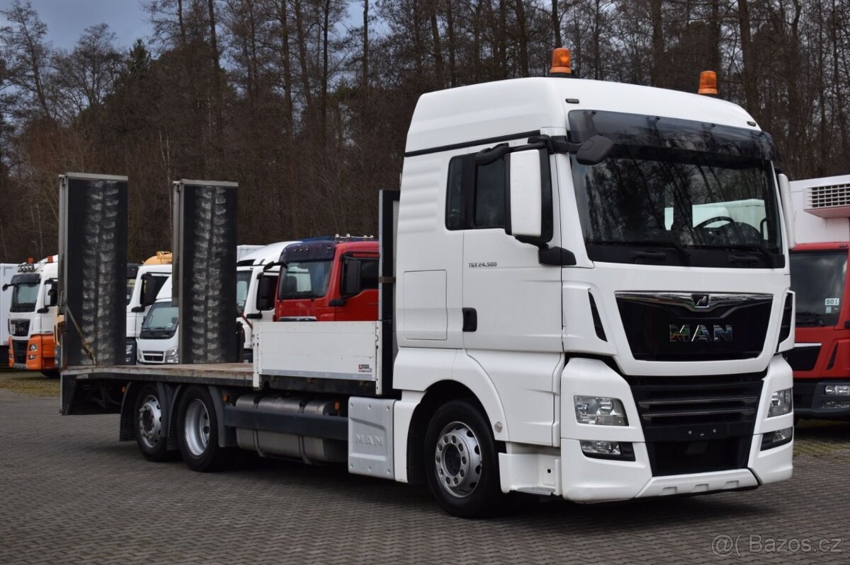 MAN TGX 24.500 BL - 6x2 - Transport strojů – EURO 6