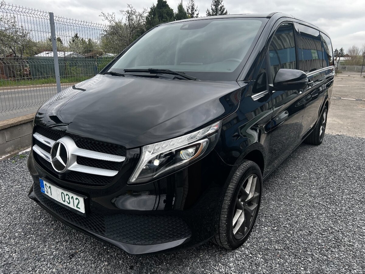 Mercedes-Benz Třídy V, 250D 4Matic, 7 mist, kamera360