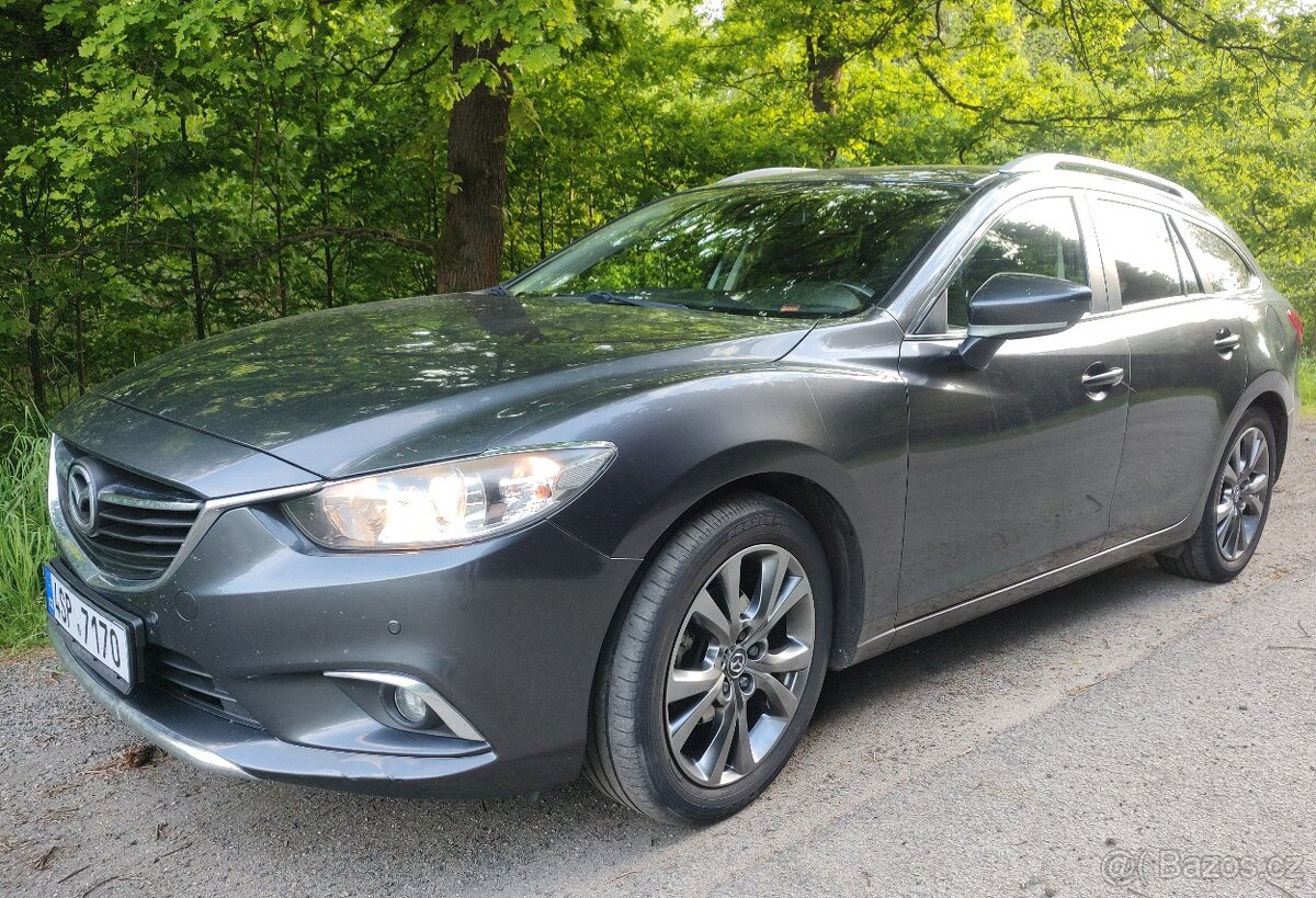 Mazda 6, 2.2D, 110kW,2x ALU kola R18/17 - TOP VÝBAVA,SERVIS
