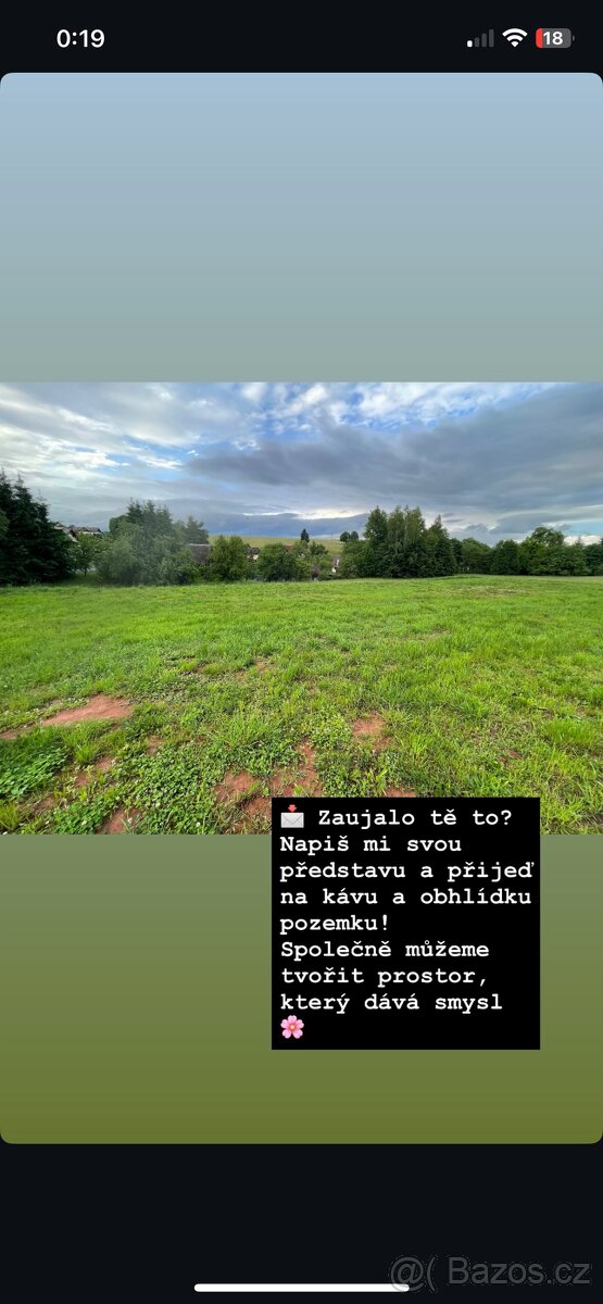 Pronájem pozemku