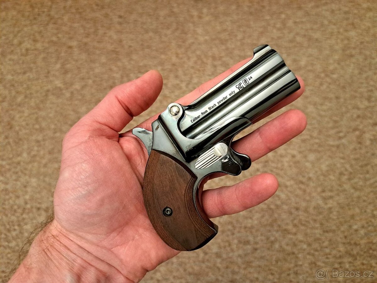 Pistole - Derringer 9 mm PERKUSNÍ