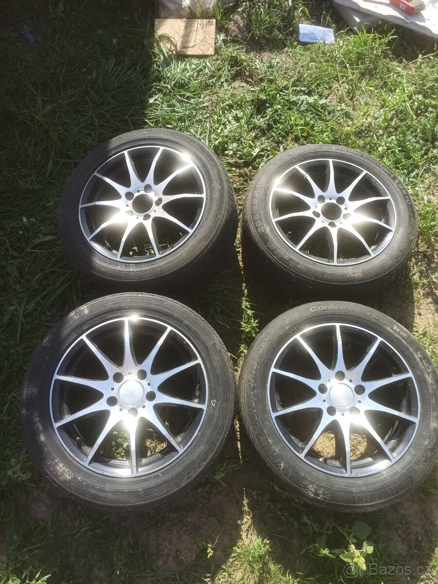 Prodám sadu ALU disků Tomason 5x114,3