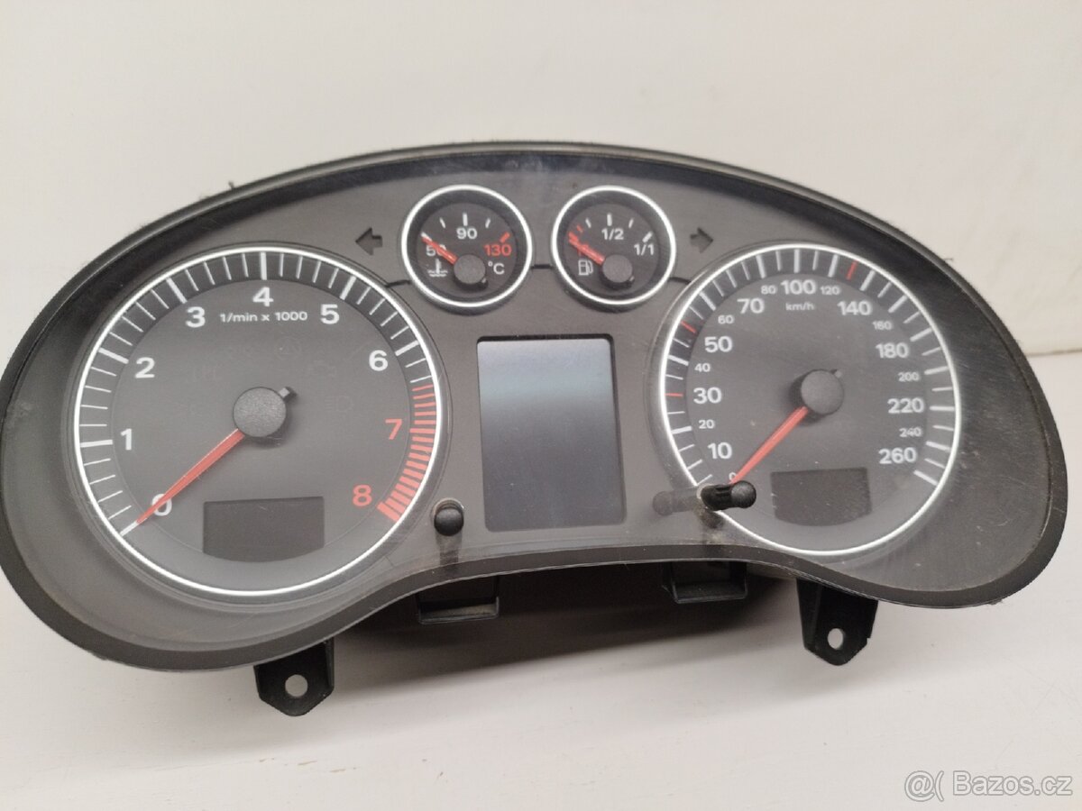 Audi A3 budíky