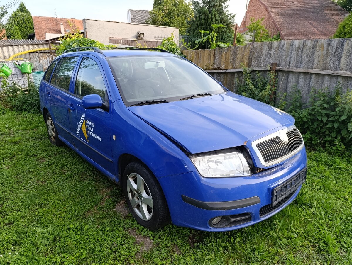 Fabia 1.9 TDI 74kw na náhradní díly