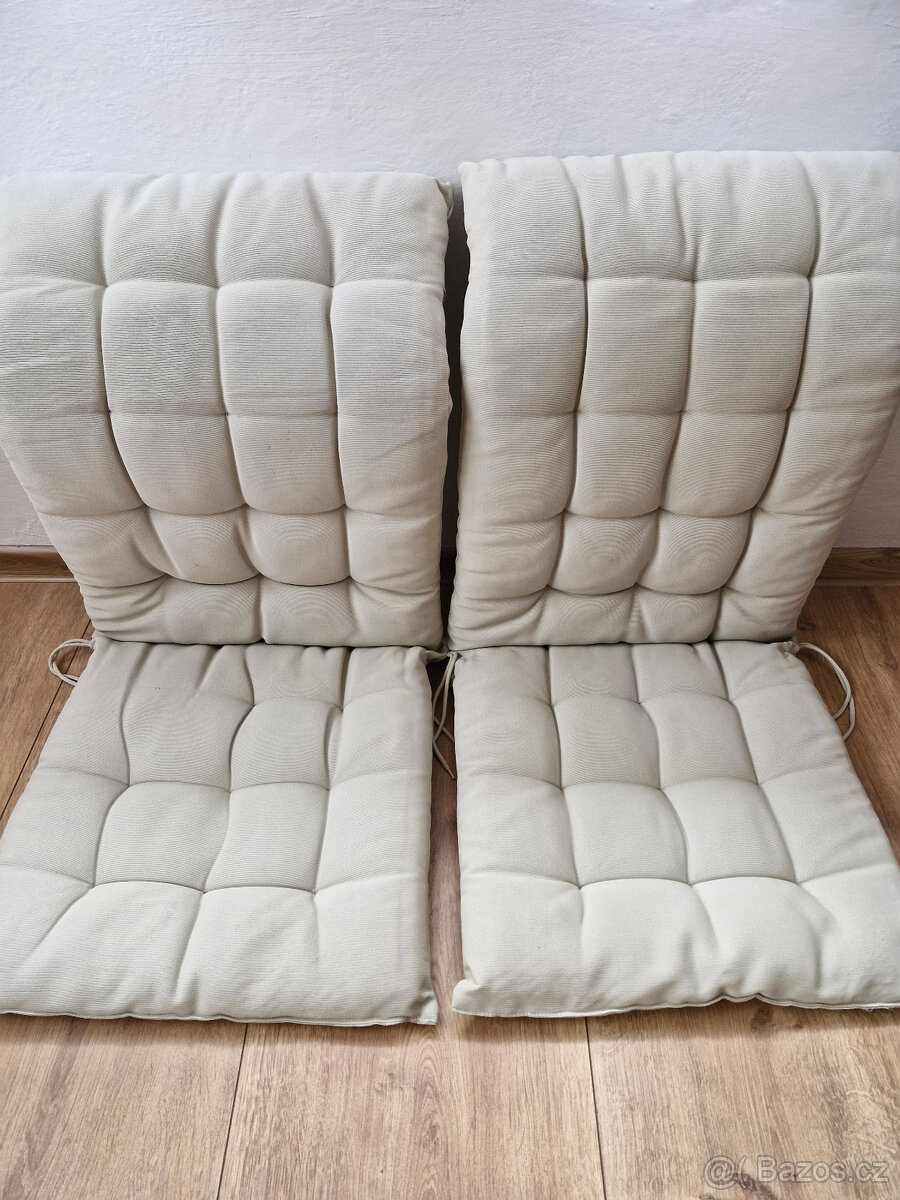 2 ks venkovní sedák HALLÖ Ikea na křesla