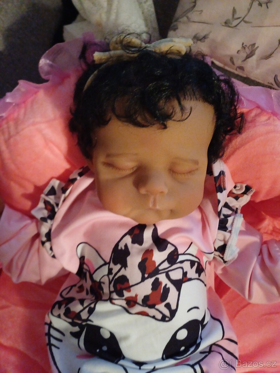Nová realistická panenka výška cca50cm