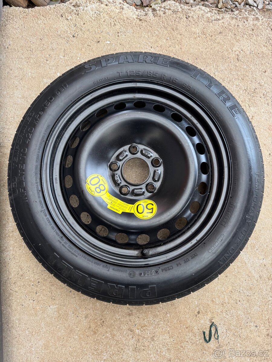 Rezervní (dojezdové) kolo Volvo/Ford