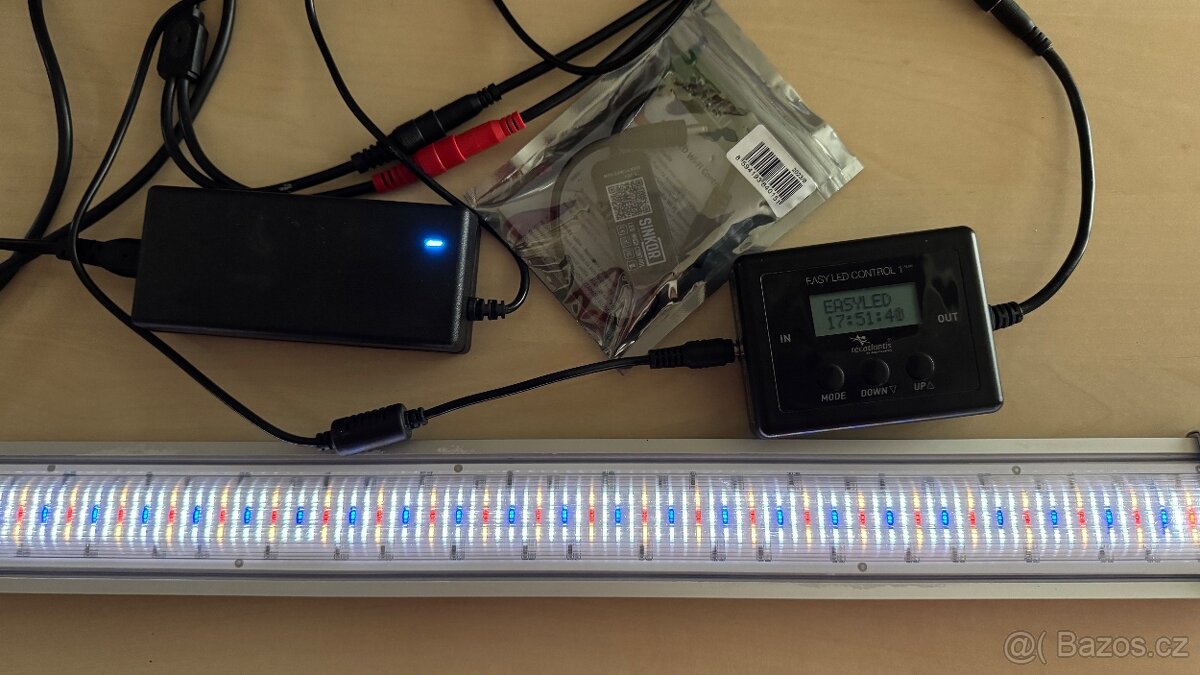 Vybavení akvária - LED rampa Aquatlantis Easy+filtr+topení