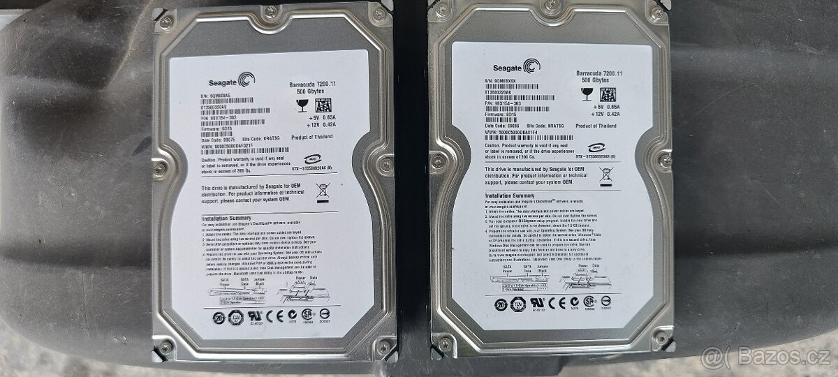 Seagate Barracuda 7200.11 500 Gb pevný disk