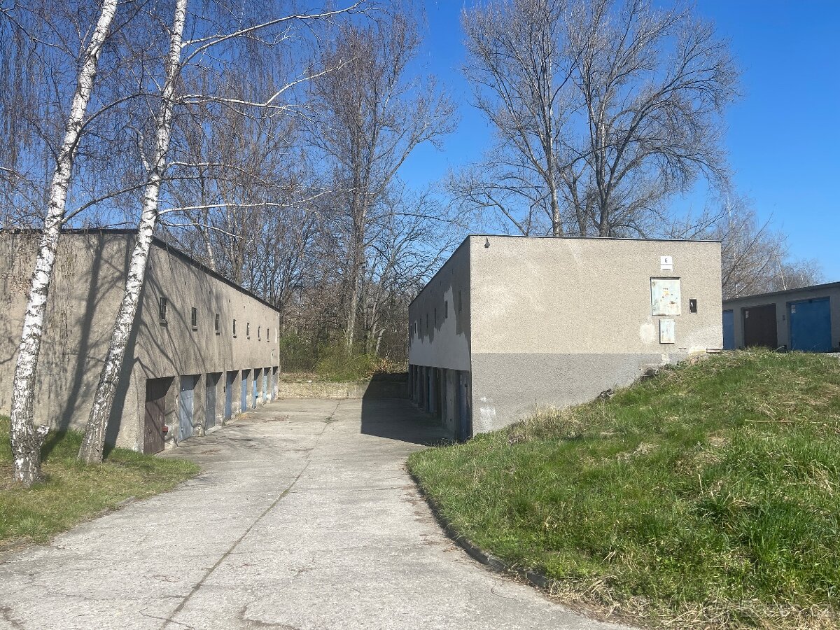 prodej řadové garáže v Zábřehu, ul. Rudná