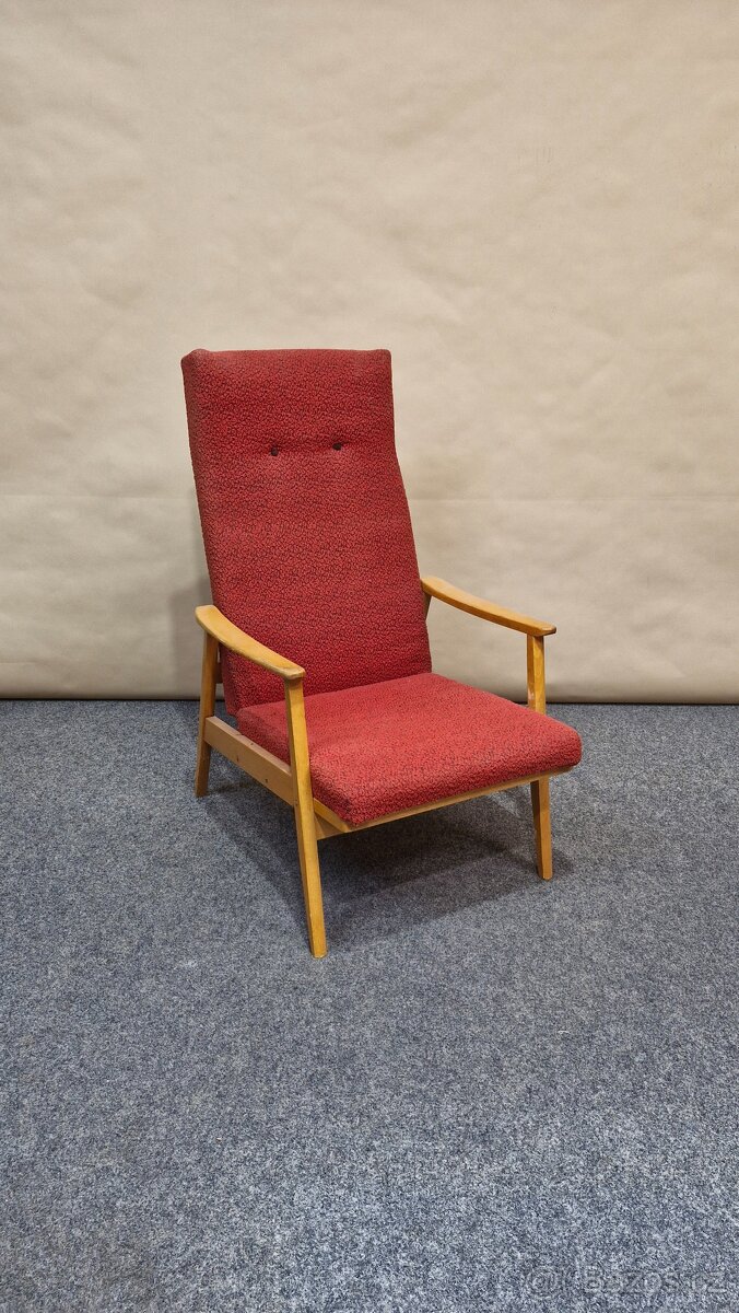 RETRO KŘESLO ( TON )- 70 LÉTA