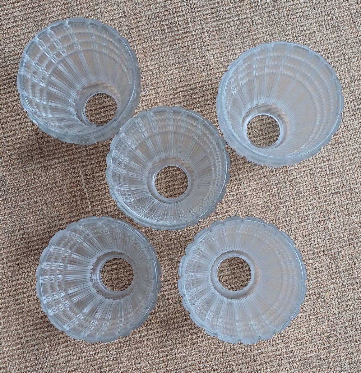 Skla k lustru Kamenicky šenov 5ks