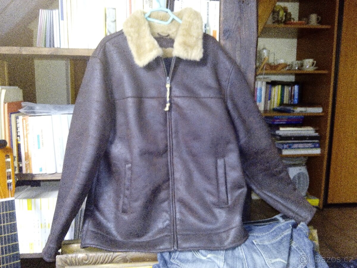 Kožená bunda "Pilotka"