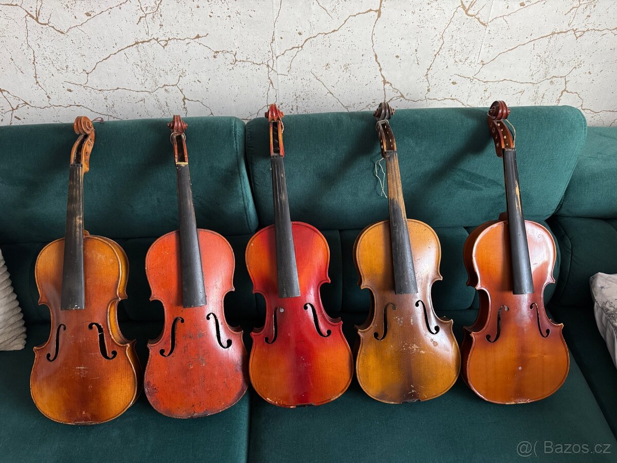 Prodám housle 4/4 jako celek