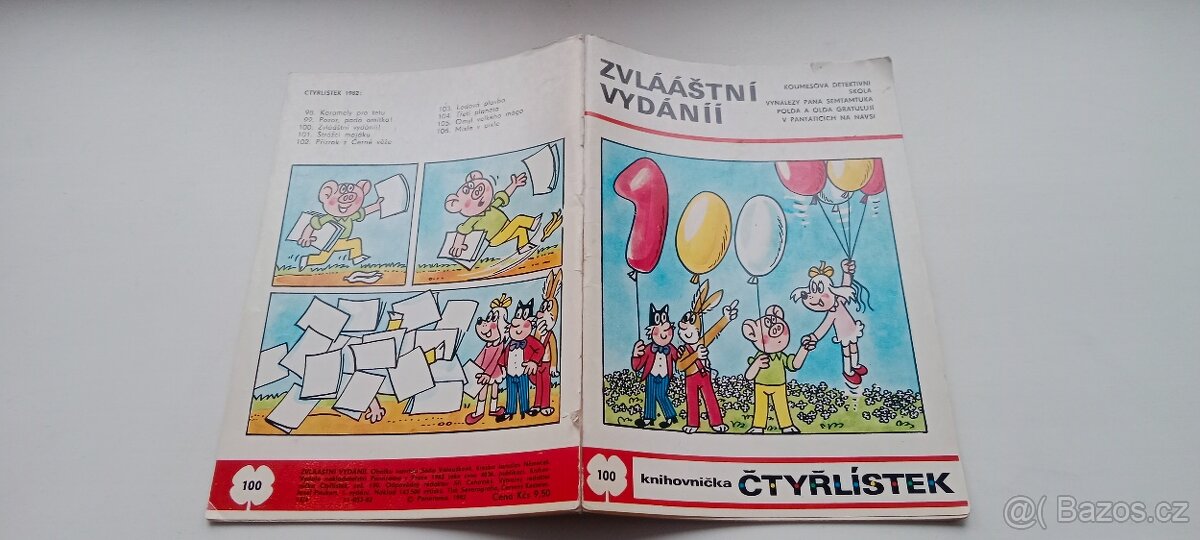 Čtyřlístek č 100 Výroční