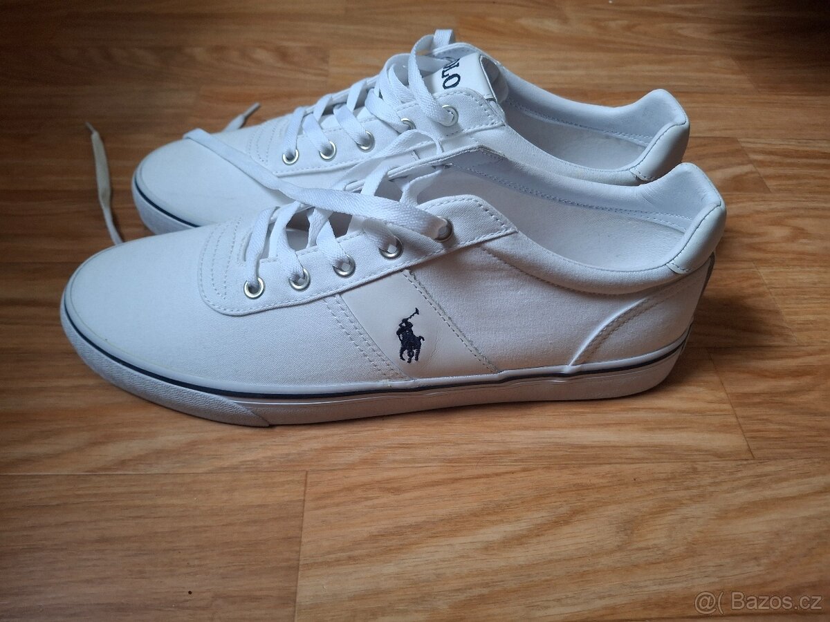 Boty Ralph Lauren, vel. 44, bílé