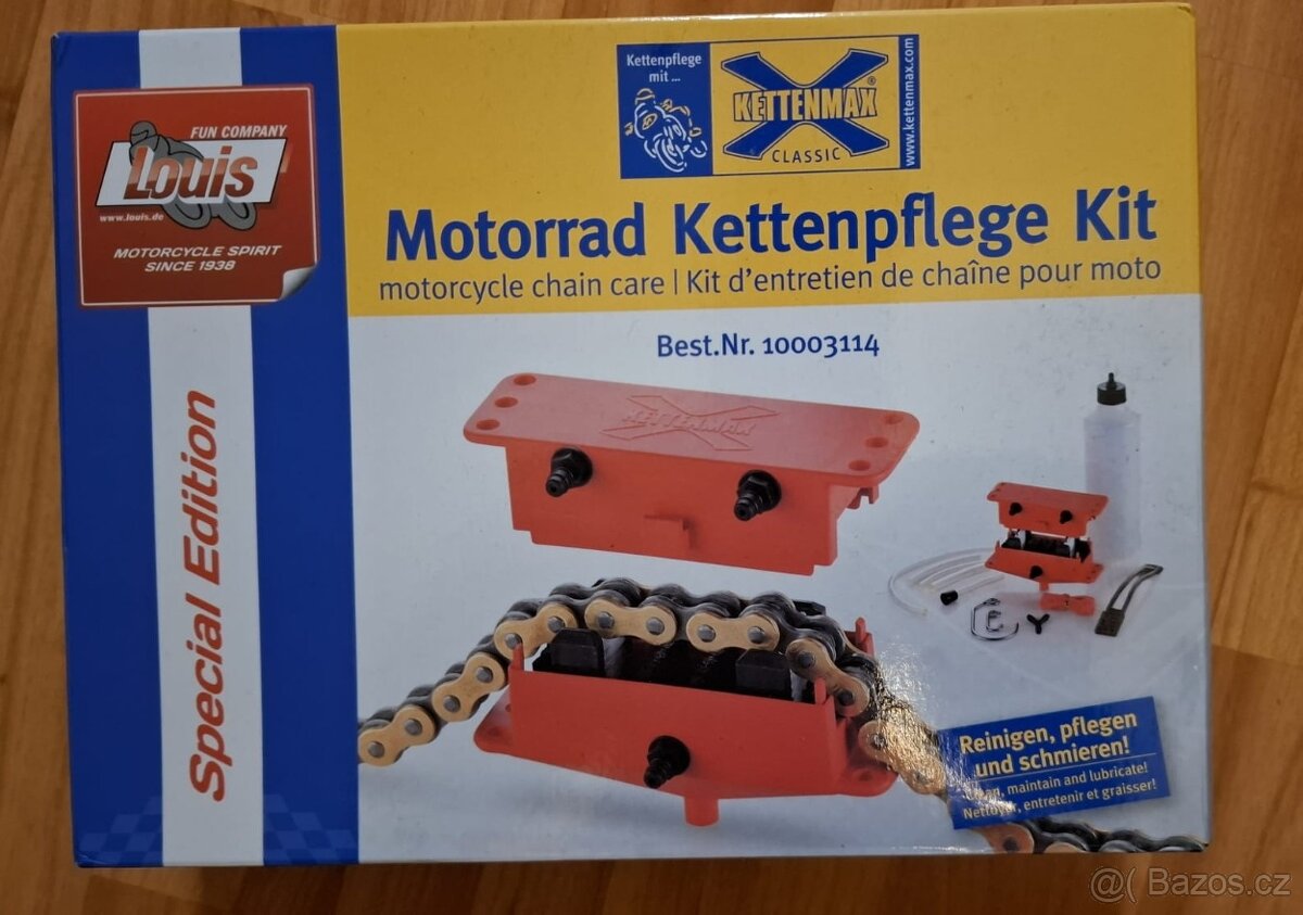 Nerozbalená myčka řetězu Kettenmax