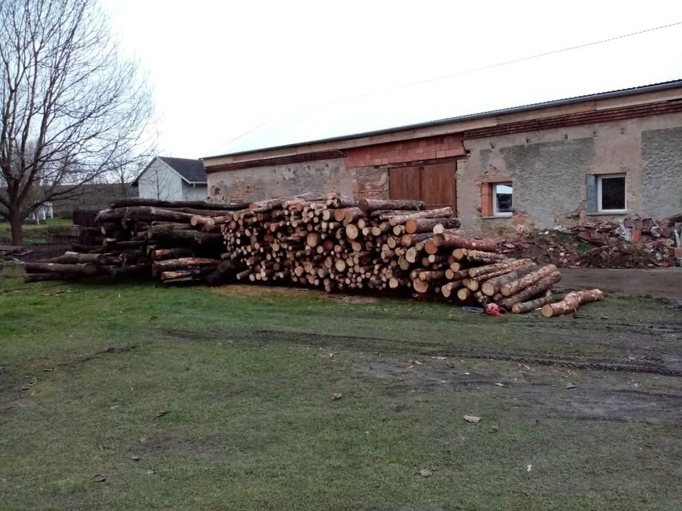 Palivové dřevo Štípané dřevo tvrdé/ měkké, pytlované