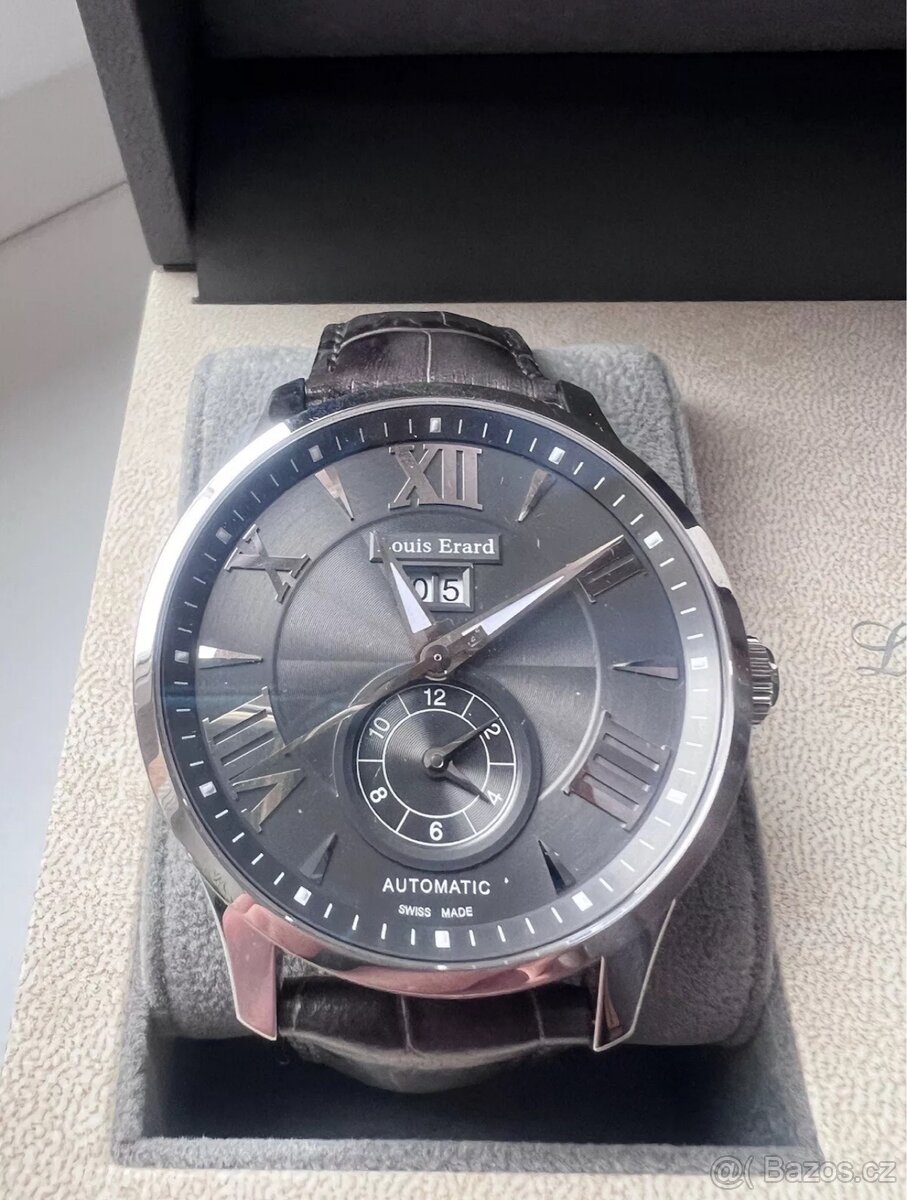Hodinky Louis Erard Dual Time 1931