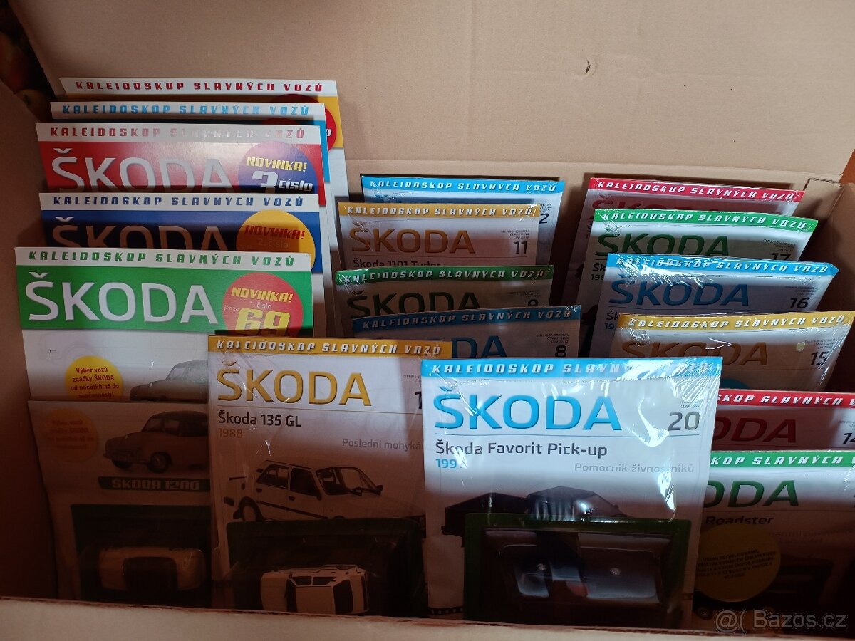 DeAgostini - kaleidoskop slavných vozů Škoda - číslo 1 -100