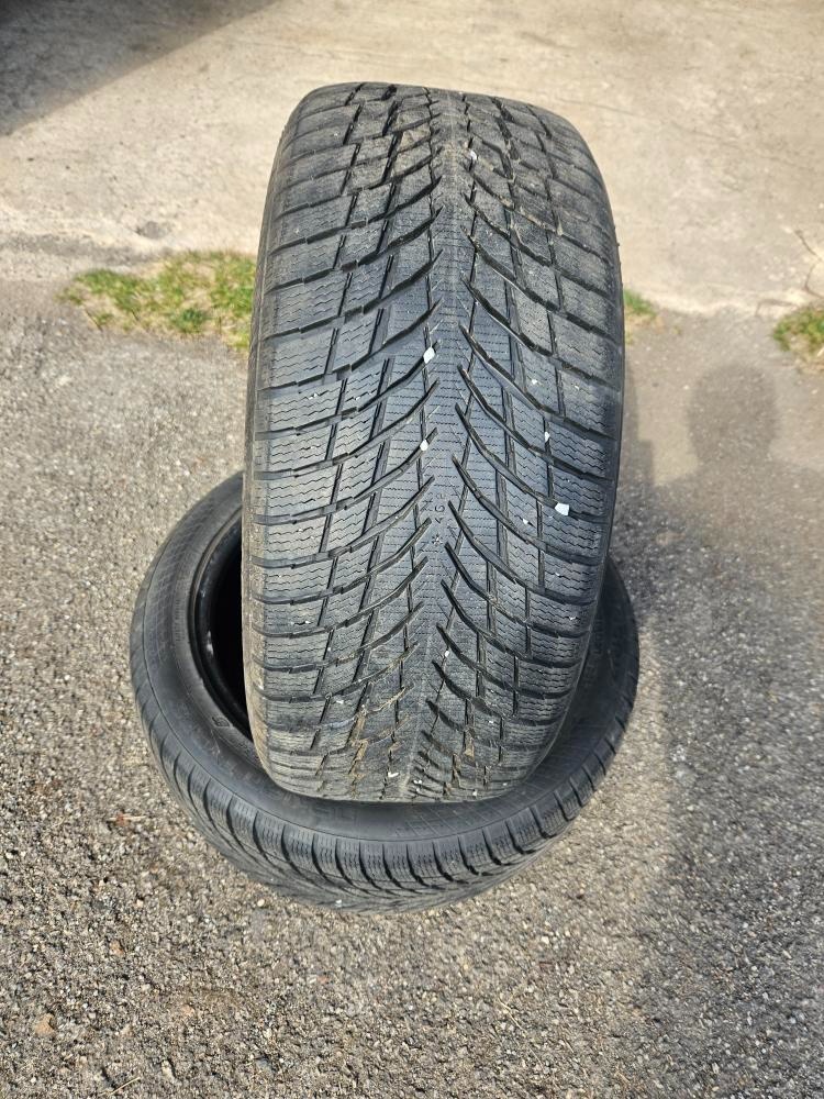 2x zimní pneu Nokian Snowproof P 225/45/17, 7-8 mm, DOT 2121