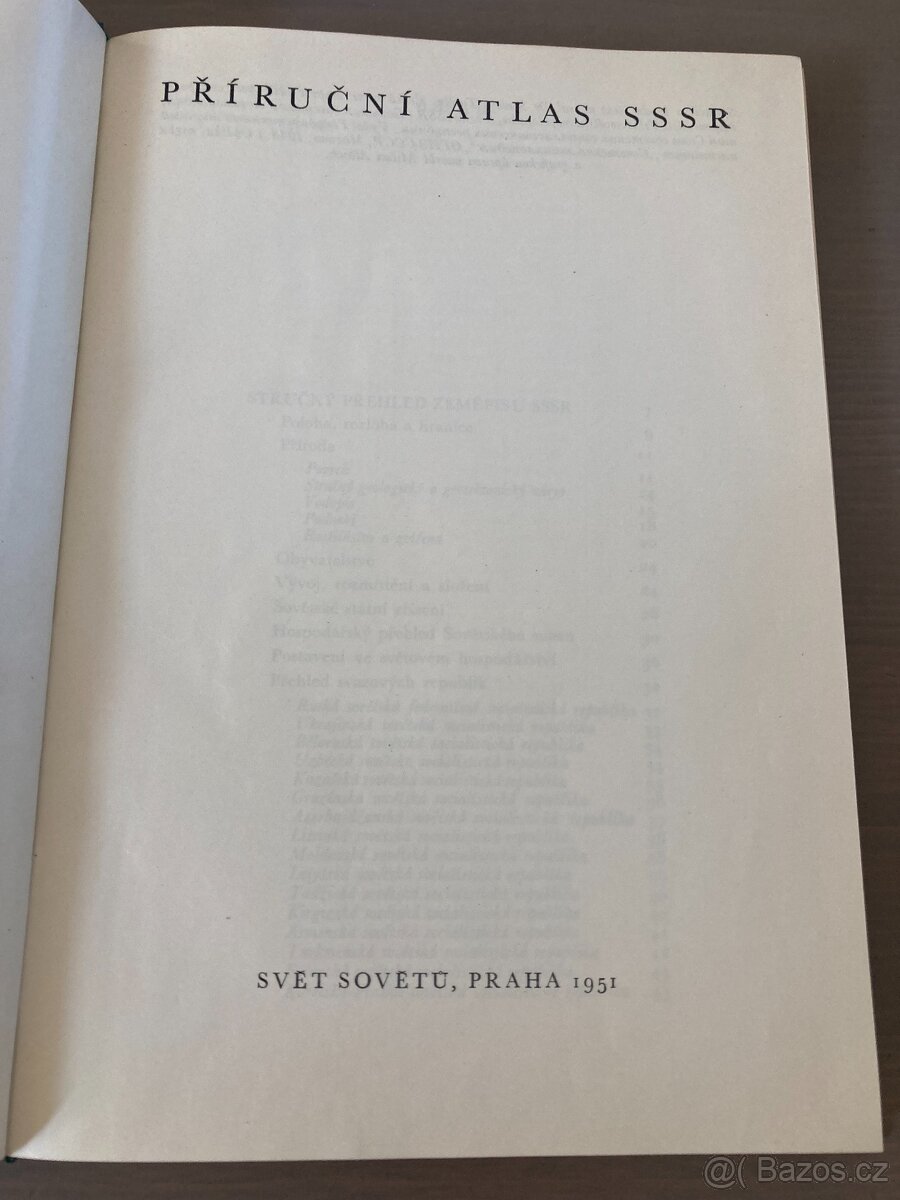 Příruční atlas SSSR (1951)