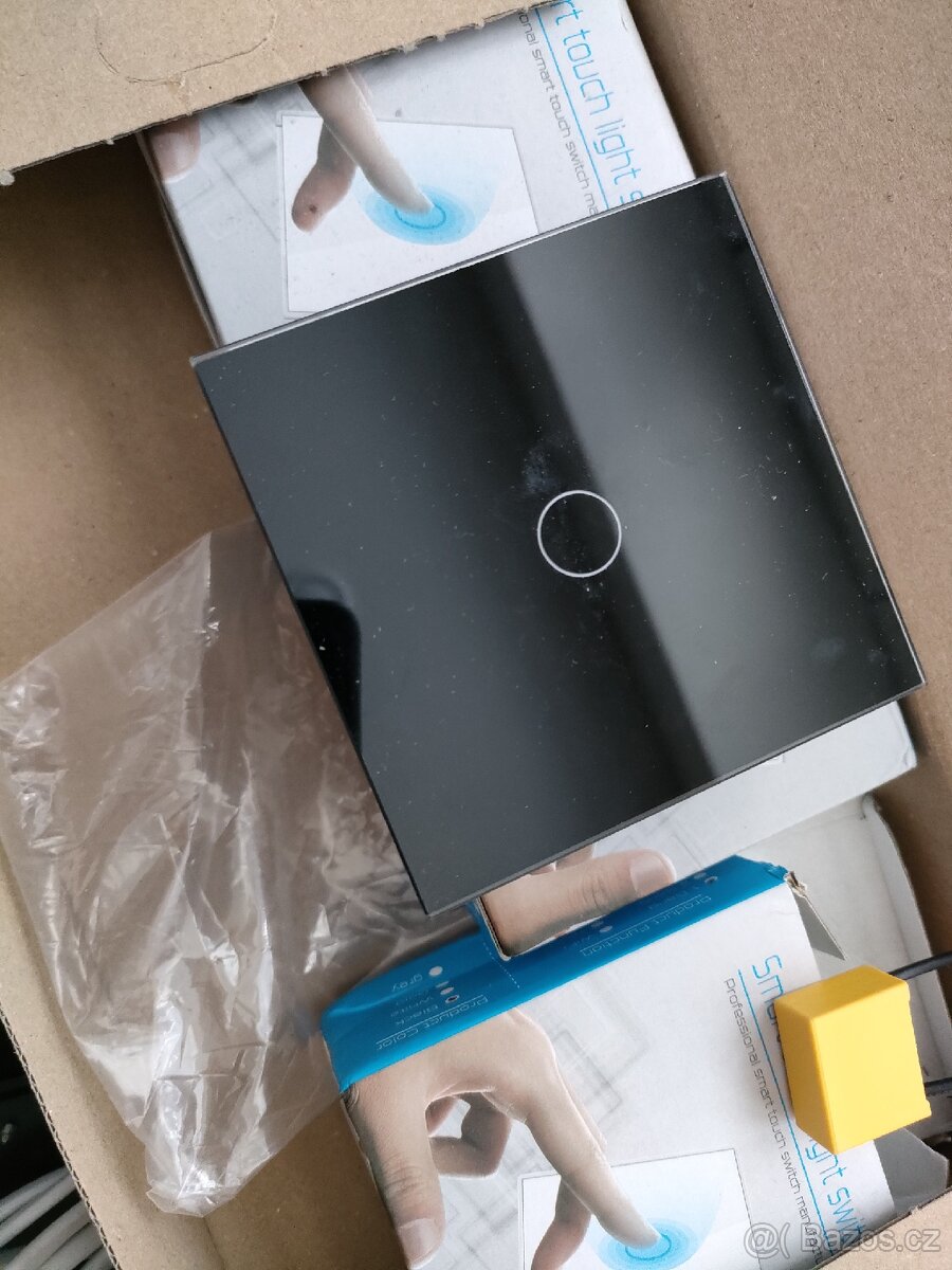 3 KS smart touch led switch, spínače svetla