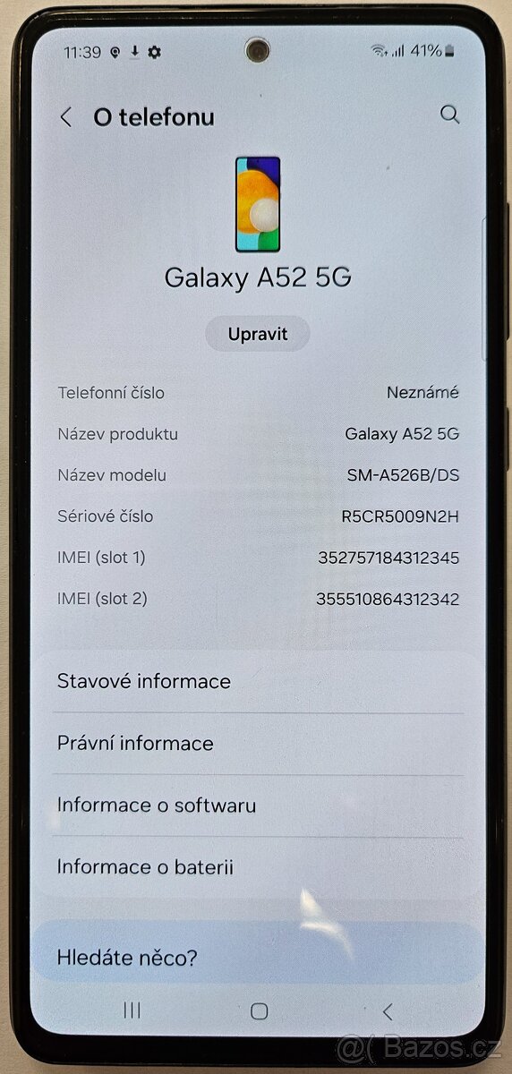 Samsung Galaxy A52 5G 6/128 GB