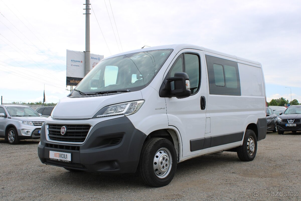 Fiat Ducato 2,3JTD 96KW, 7 - MÍST, KLIMA, r.v. 2017