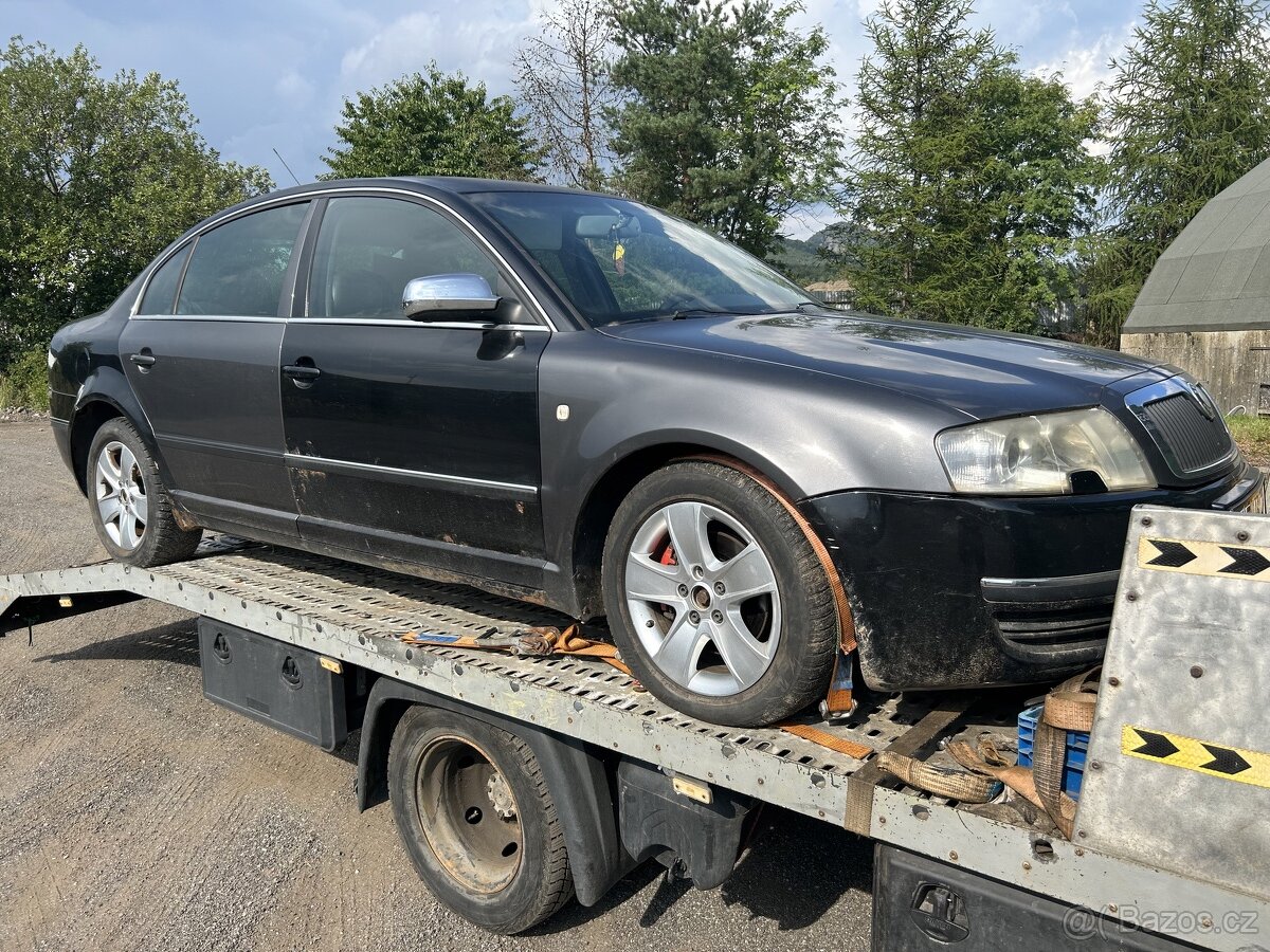 skoda superb 1.9tdi automat dily