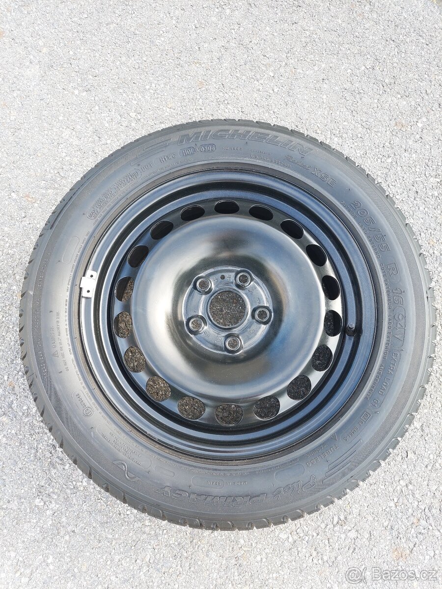 Originál rezerva Volkswagen Michelin Primaci 205/55/R16 94V