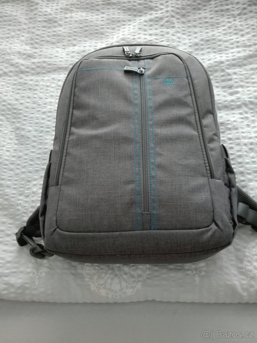 Batoh RivaCase 15,6" šedomodrý