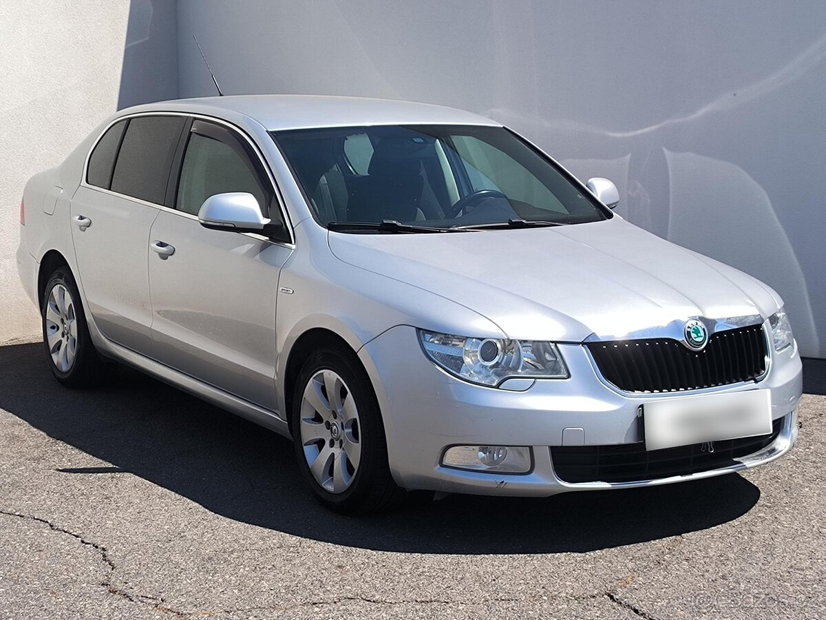 Škoda Superb II 2.0 TDi ,  125 kW nafta, 2008