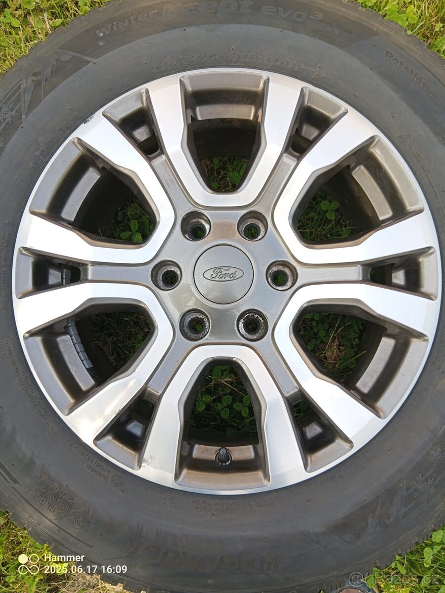 Alu kola Ford Ranger Wildtrak včetně pneu