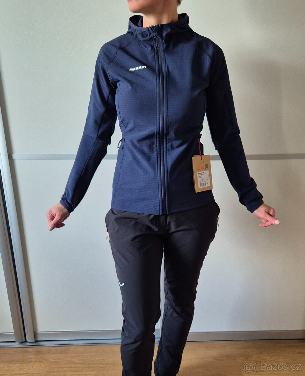 NOVÁ dámská bunda Mammut Madris Light ML Hooded Women Marine
