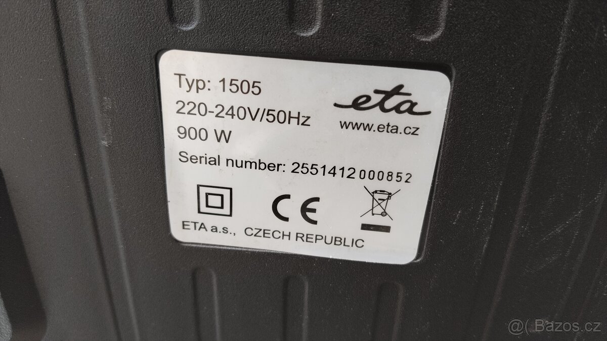 Vysavač eta divine900w