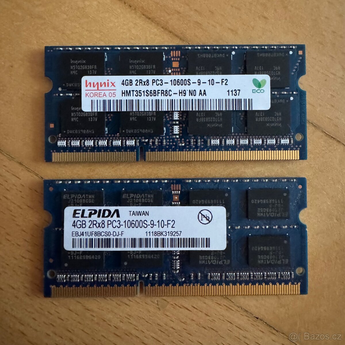 Hynix/ELPIDA 8GB KIT (2x4GB) DDR3‑1333 MHz CL9 SO-DIMM