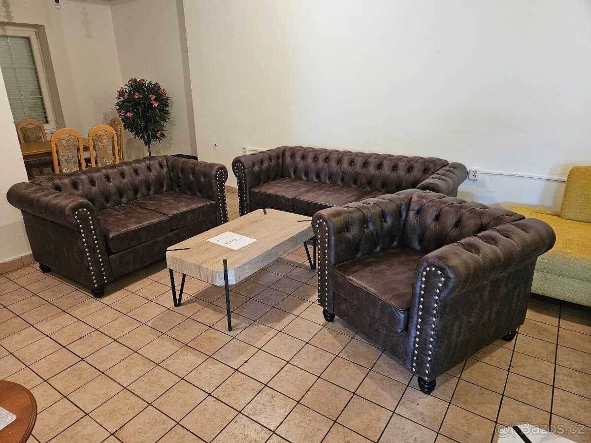 SEDACÍ SOUPRAVA- CHESTERFIELD