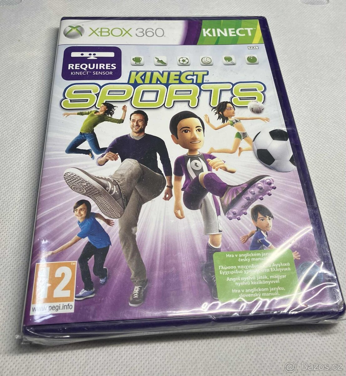 Nová nerozbalená hra pro XBOX 360 KINECT SPORTS